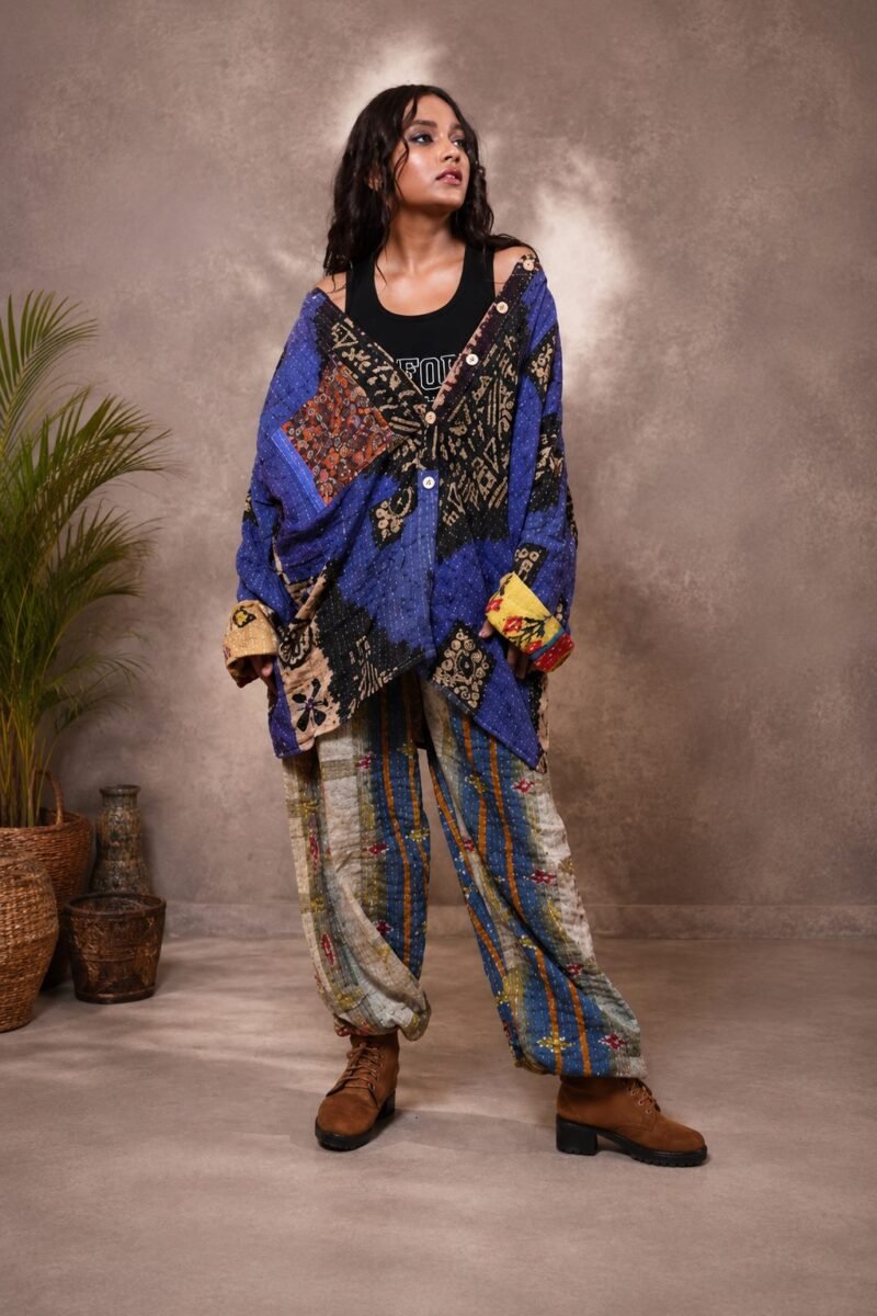 Kantha Patchwork Jacket &amp