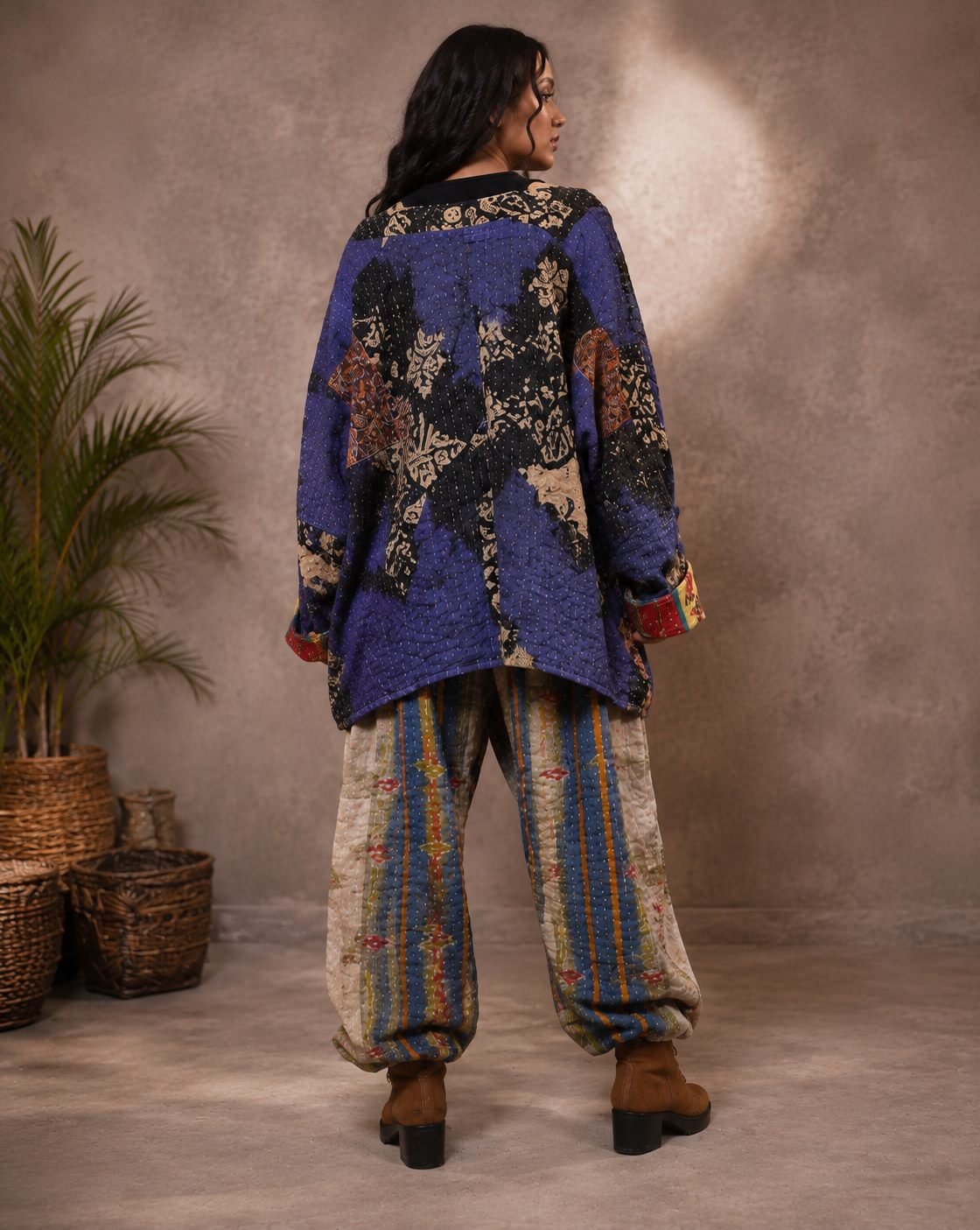 Kantha Patchwork Jacket &