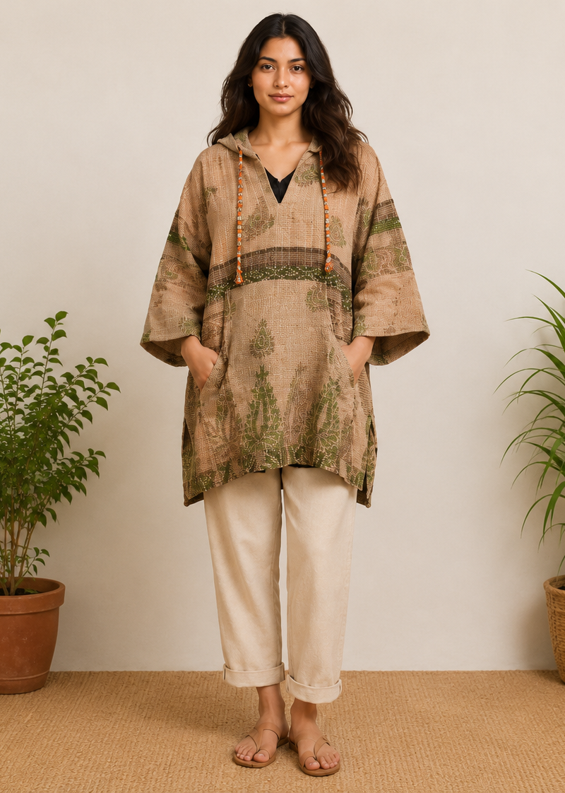 Hooded Poncho