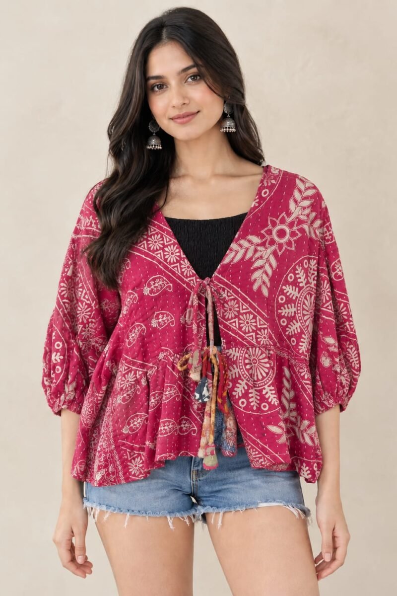 poncho top