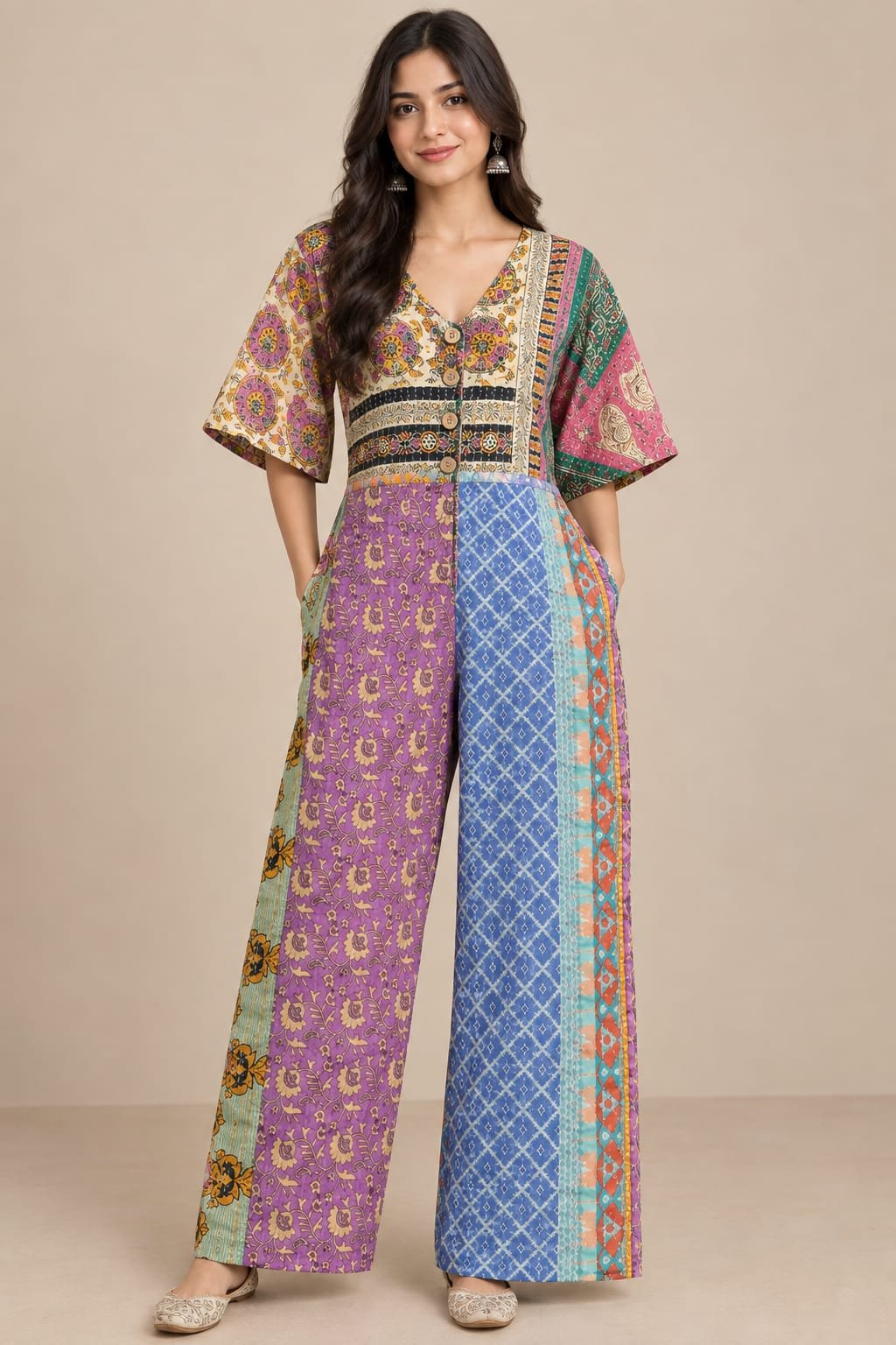 wide leg jumpsuit