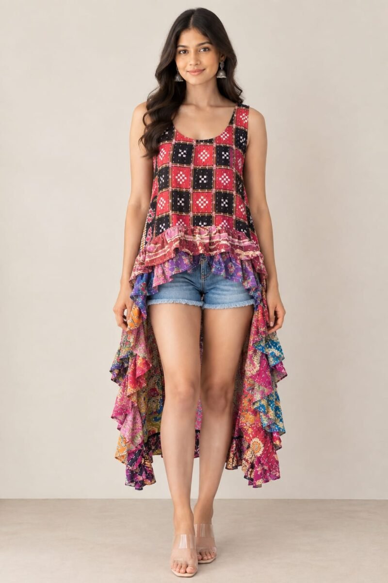 ruffle dress