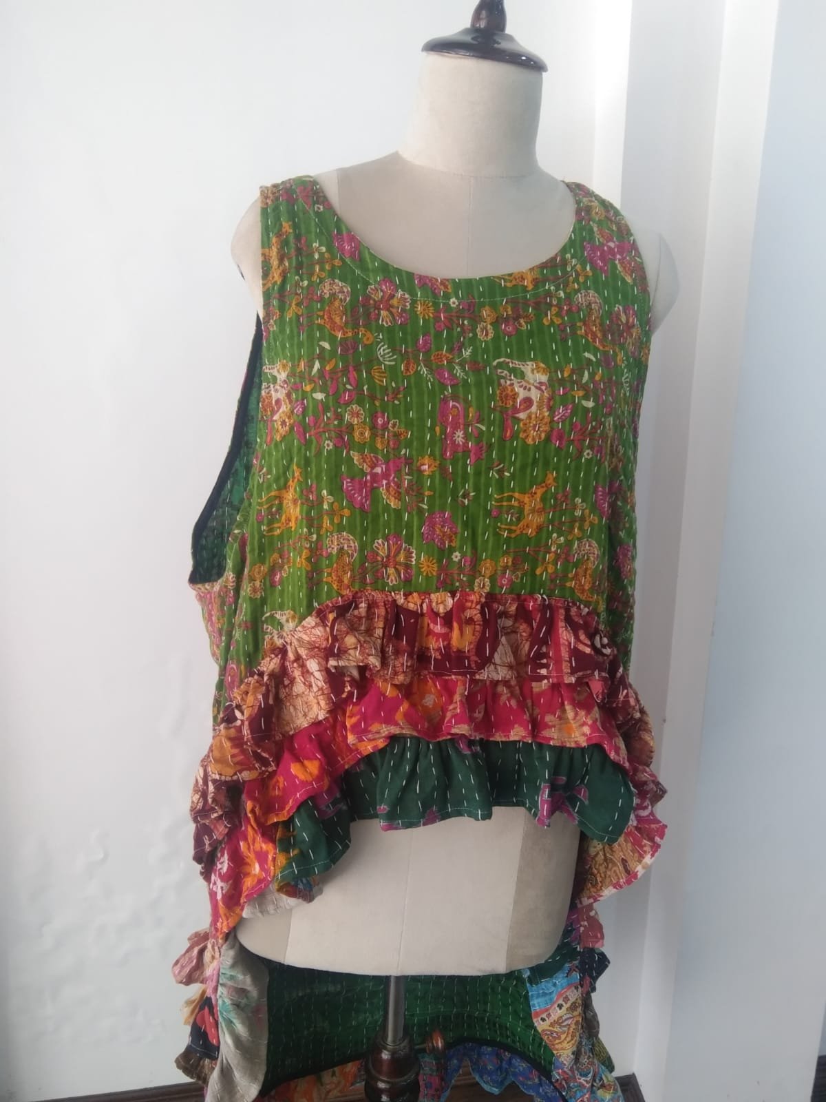 ruffle dress